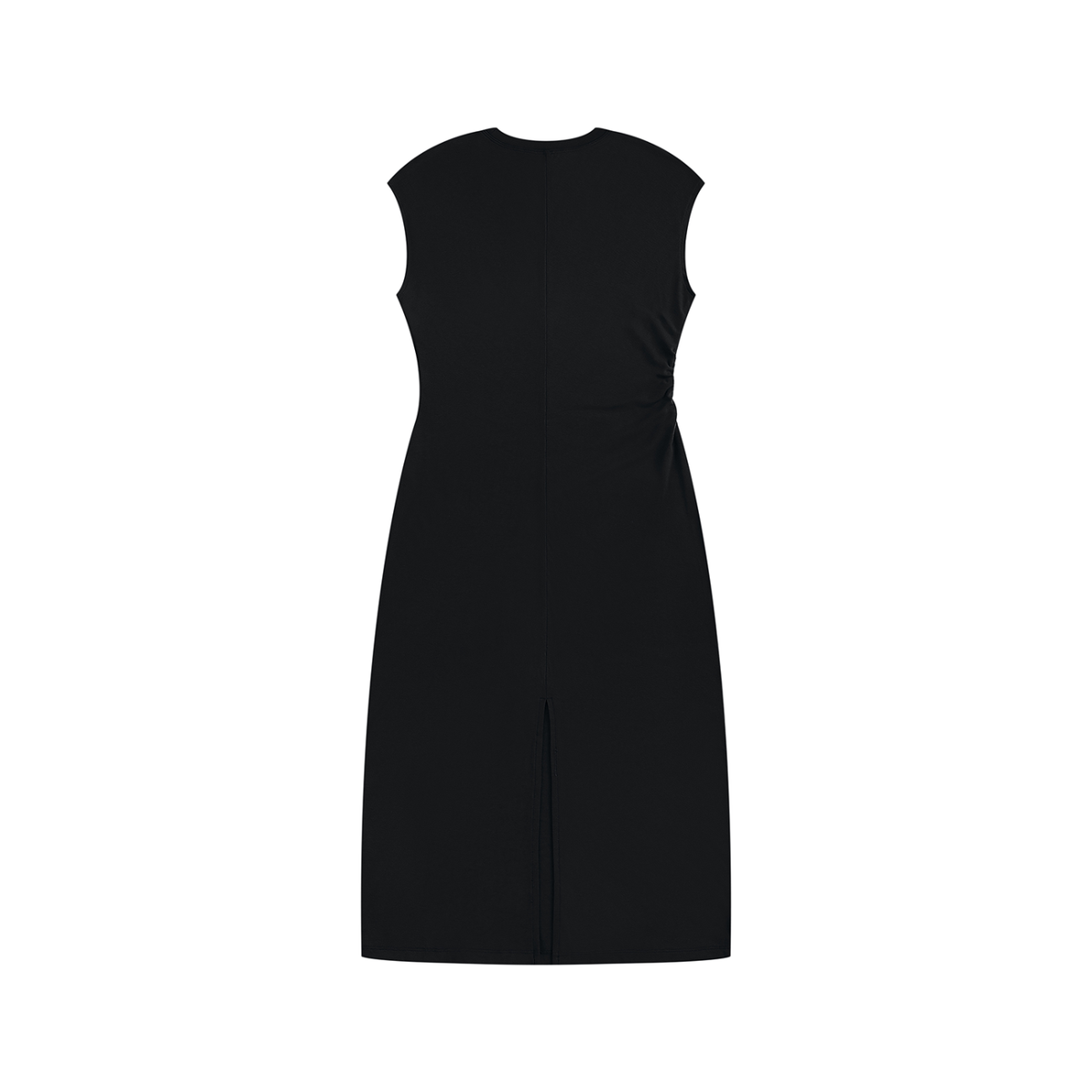 Ruched Sleeveless Dress