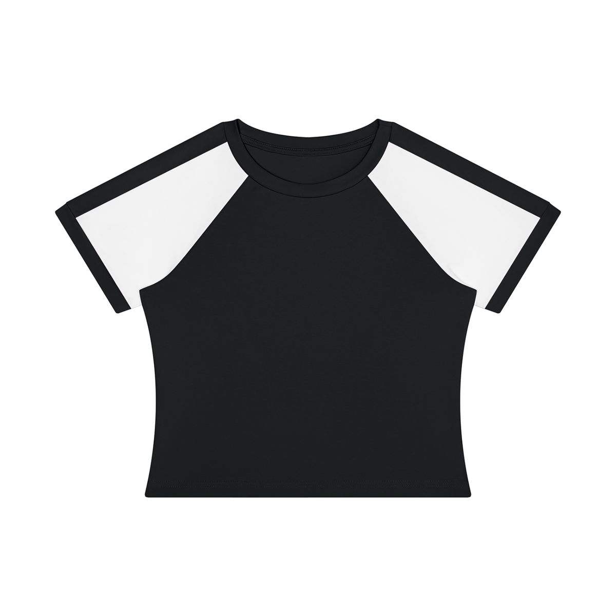 Slim Raglan Color Block T-Shirt