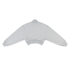 Crop Mock Neck Sweatshirt