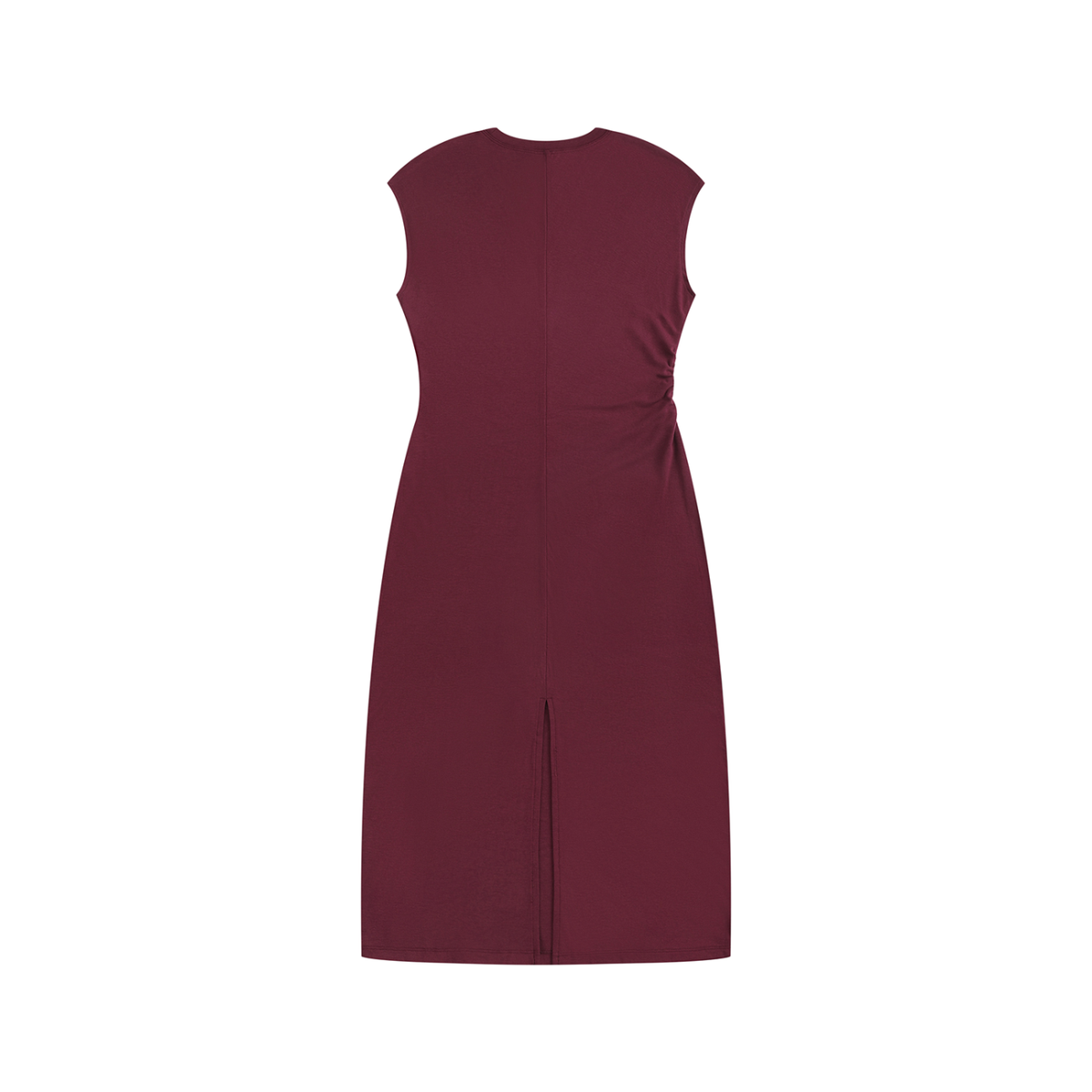 Ruched Sleeveless Dress