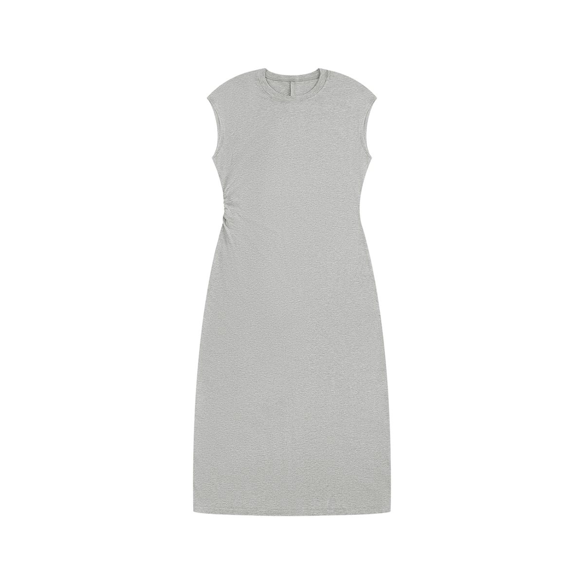 Ruched Sleeveless Dress