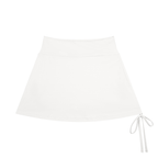 Drawstring A-Line Yoga Skort