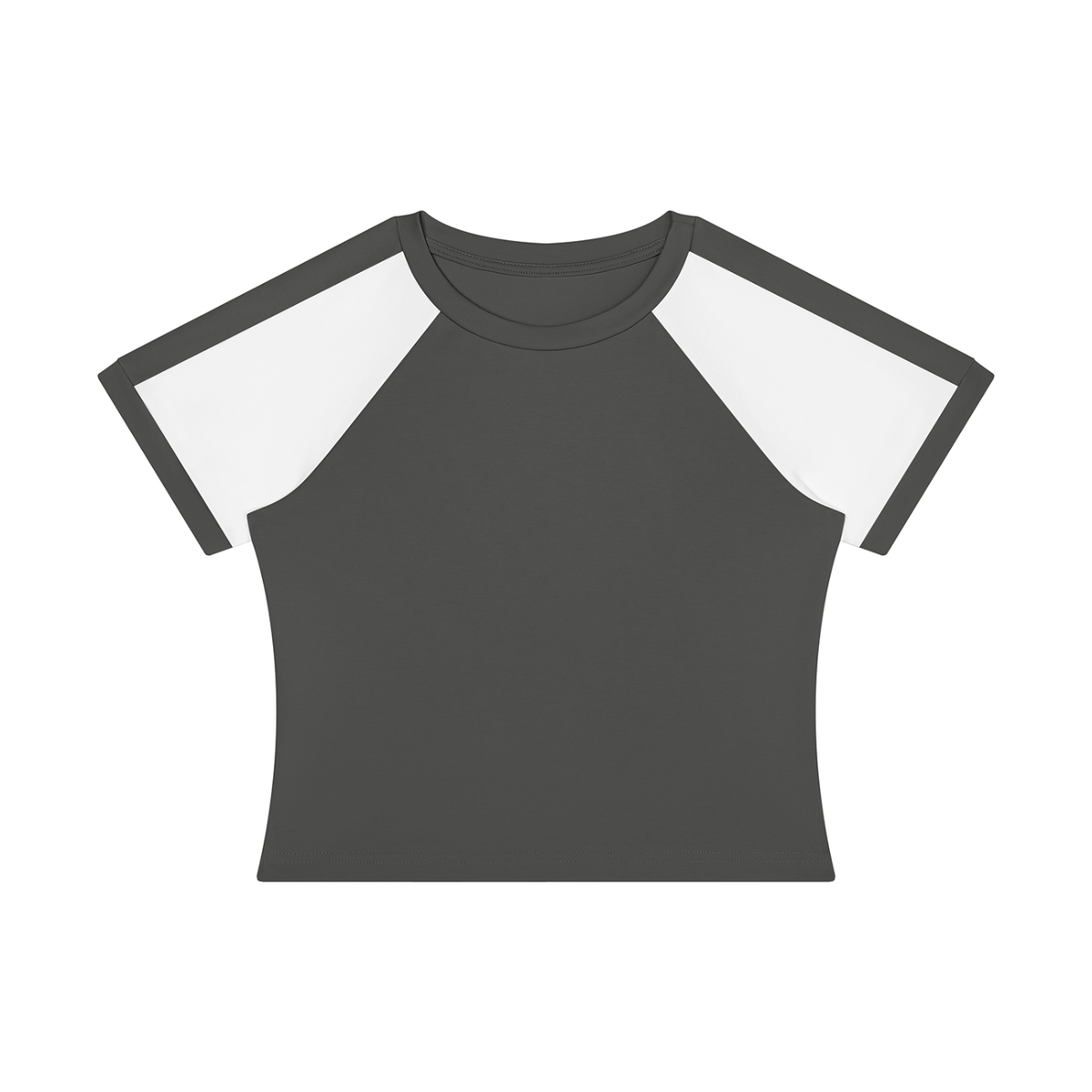 Slim Raglan Color Block T-Shirt