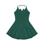 Collared Halter A-Line Tennis Dress