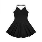 Collared Halter A-Line Tennis Dress