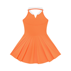 Collared Halter A-Line Tennis Dress