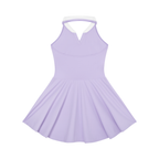 Collared Halter A-Line Tennis Dress