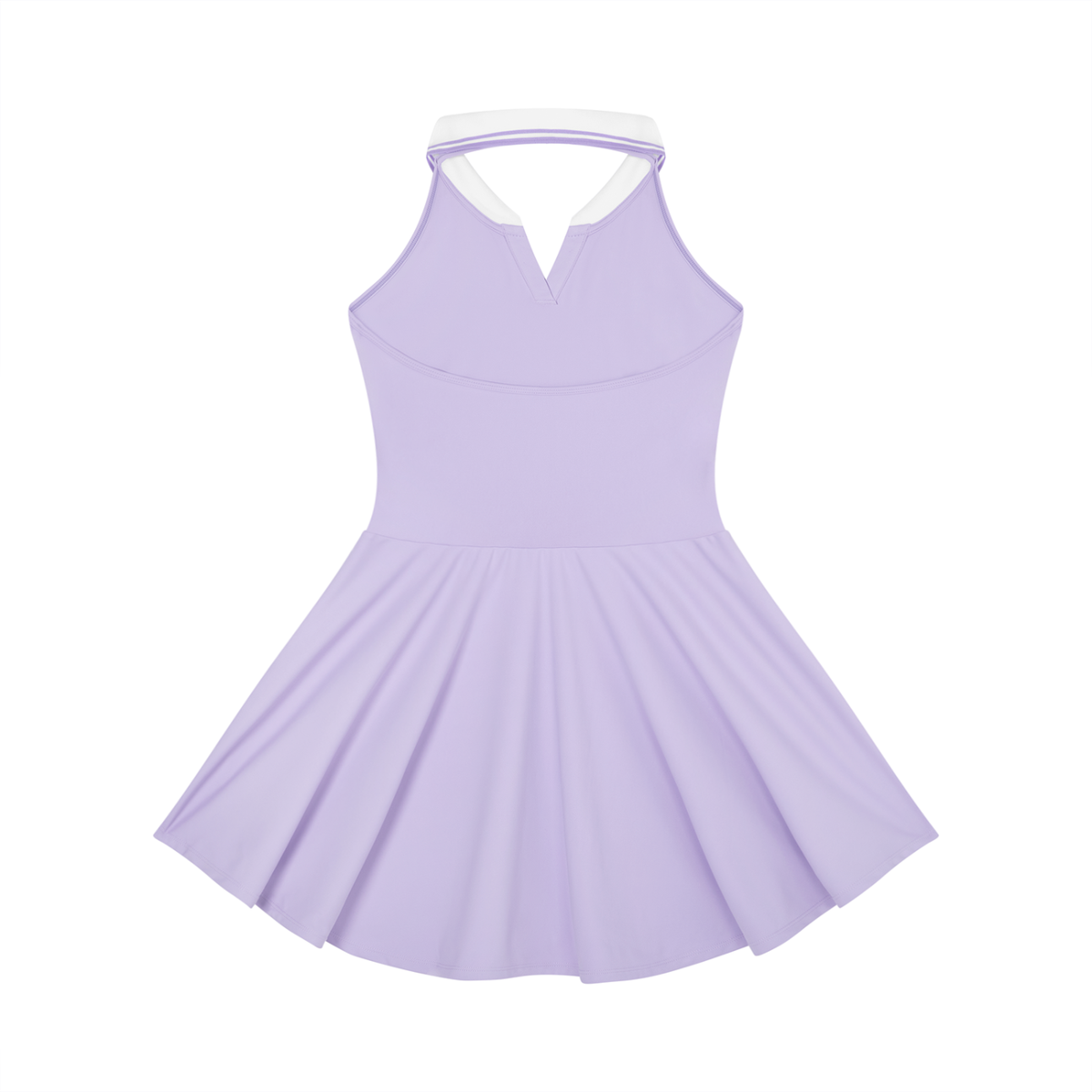 Collared Halter A-Line Tennis Dress
