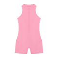 Quarter-Zip Yoga Romper