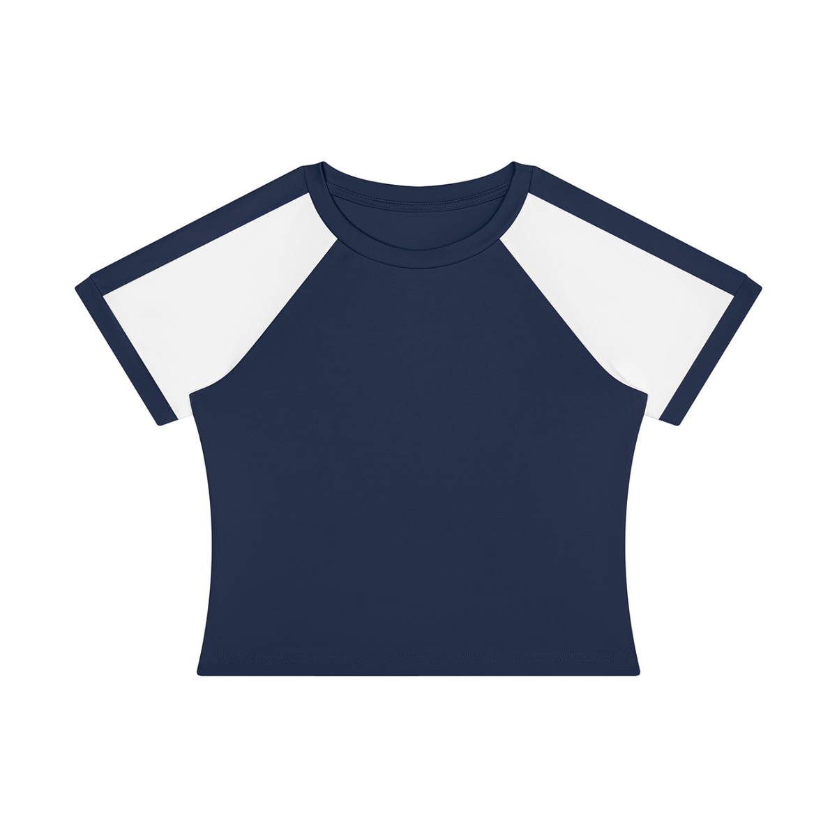 Slim Raglan Color Block T-Shirt