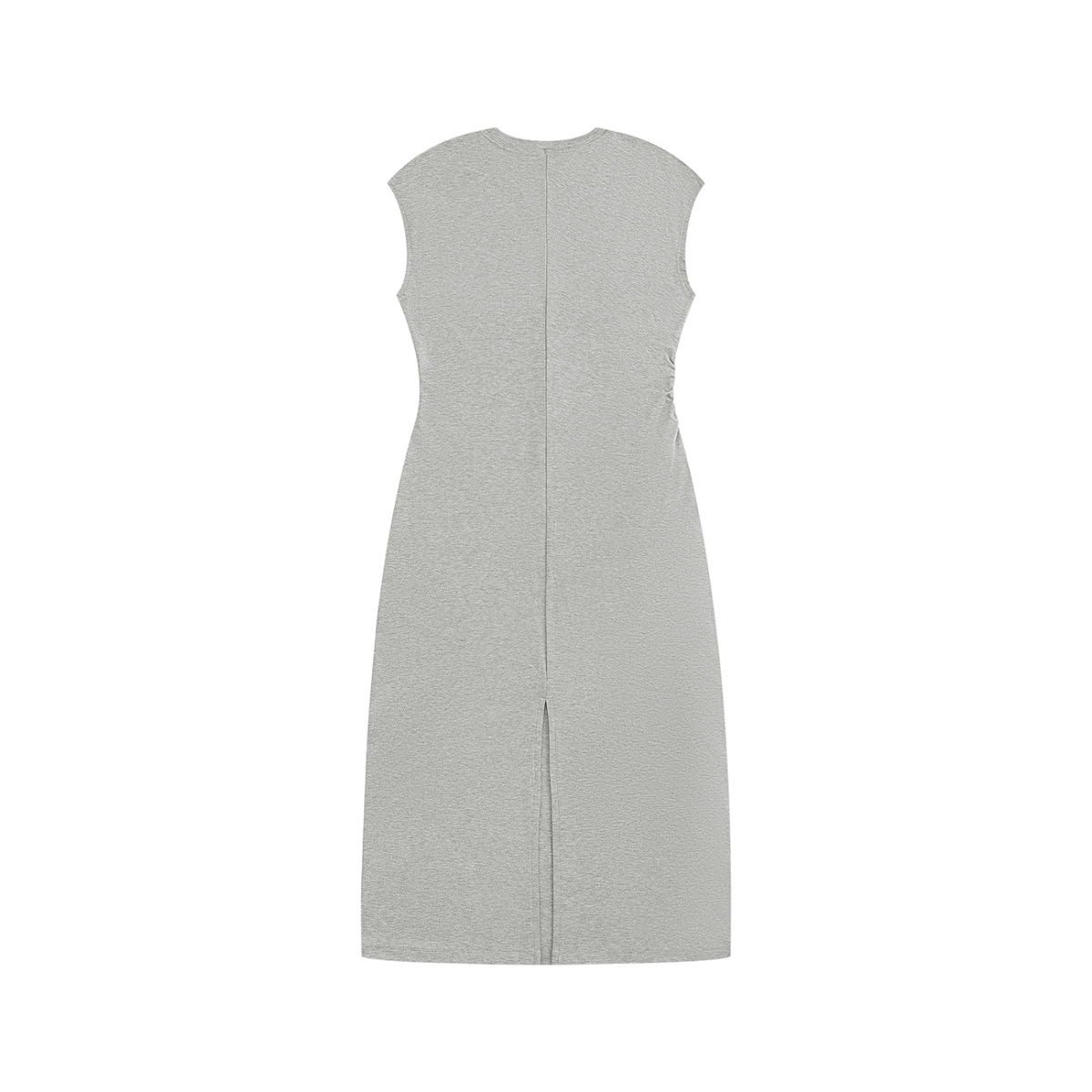 Ruched Sleeveless Dress