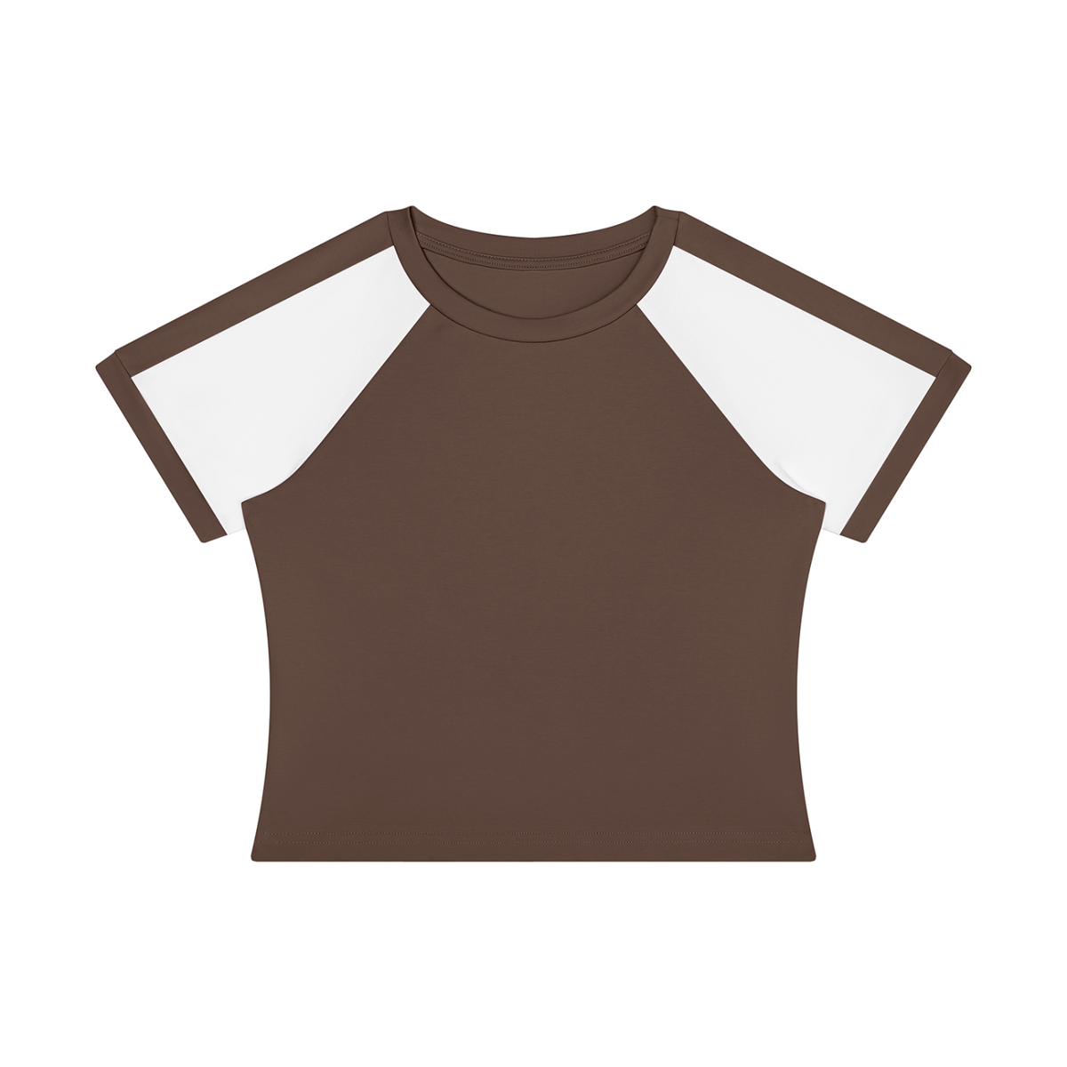 Slim Raglan Color Block T-Shirt