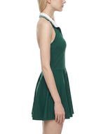Collared Halter A-Line Tennis Dress