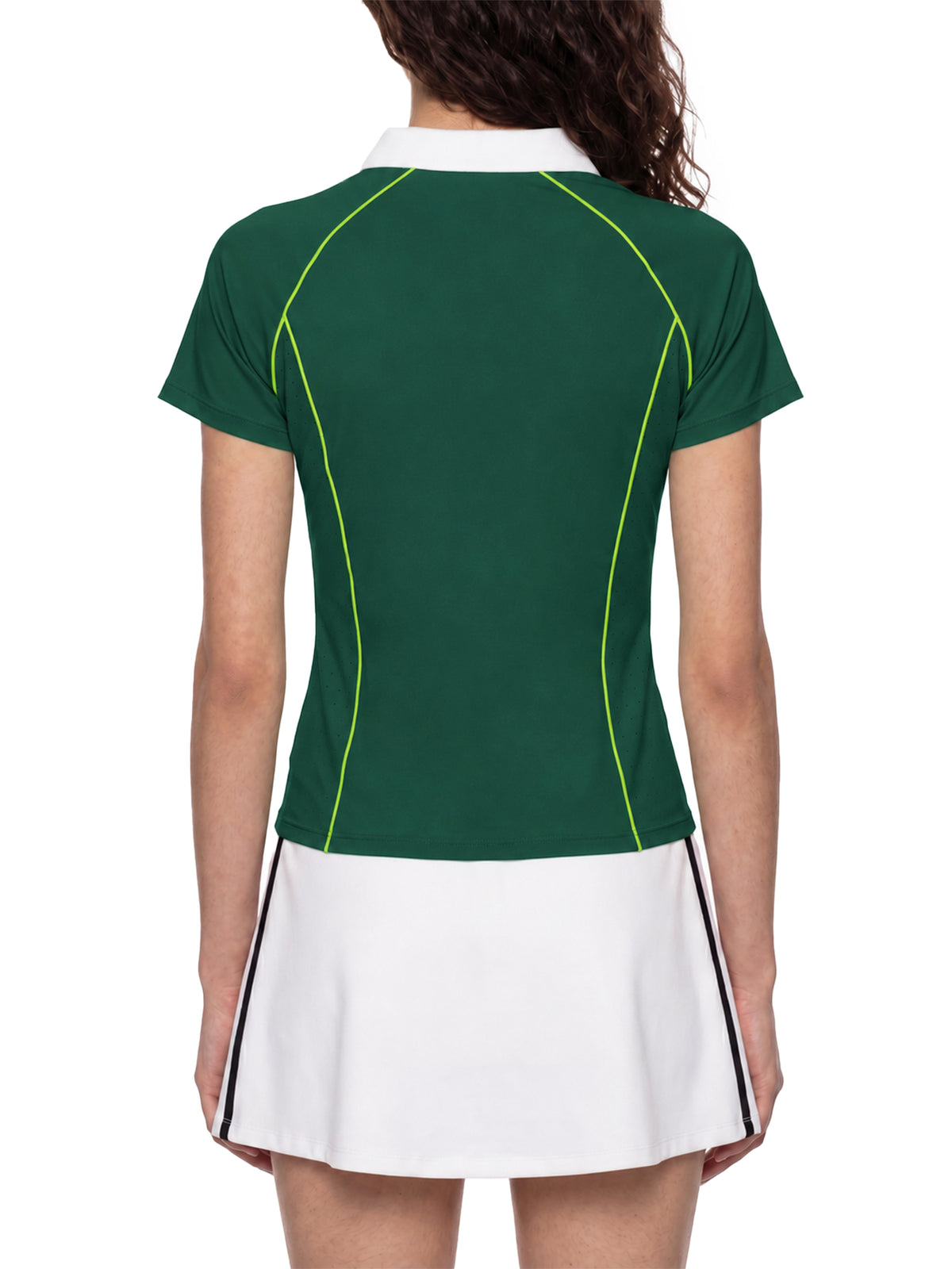 Slim Fit Quarter-Zip Polo Shirt