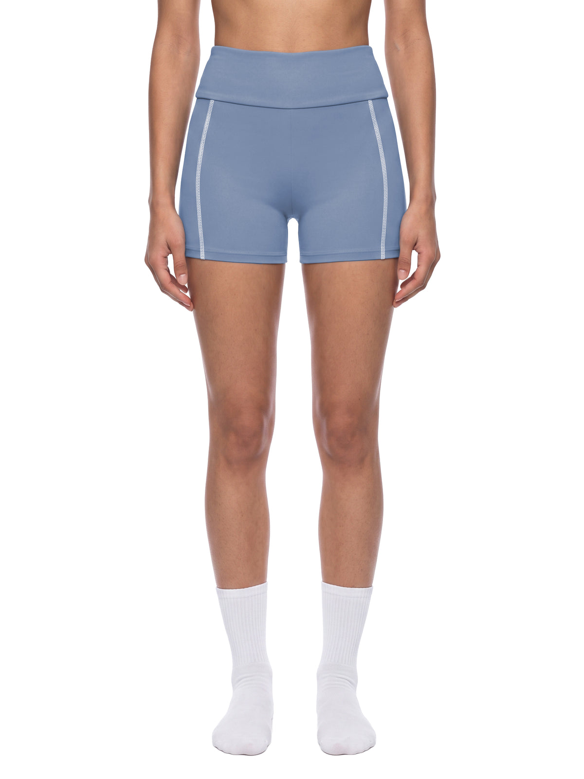 High Waisted Yoga Biker Shorts