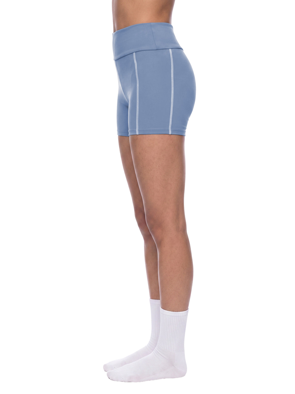 High Waisted Yoga Biker Shorts