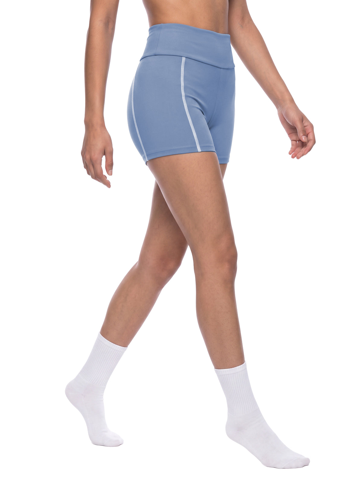 High Waisted Yoga Biker Shorts