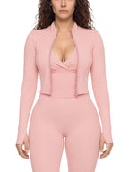 Crop Yoga Sports Jacket